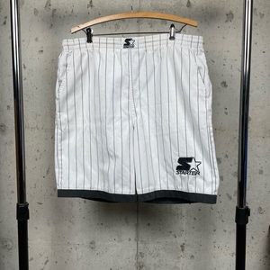 Vintage 90’s Starter Pin Stripe Kriss Kross Cotton Shorts